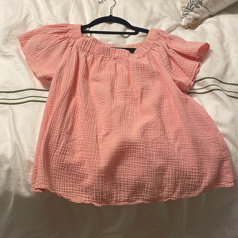 Rebecca Taylor Pink Blouse